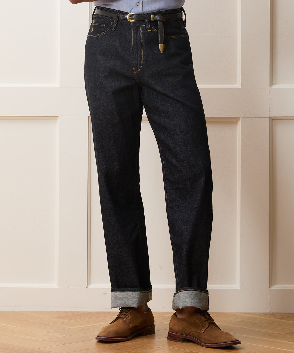 Relaxed Summerweight Jean in Rinsed Indigo