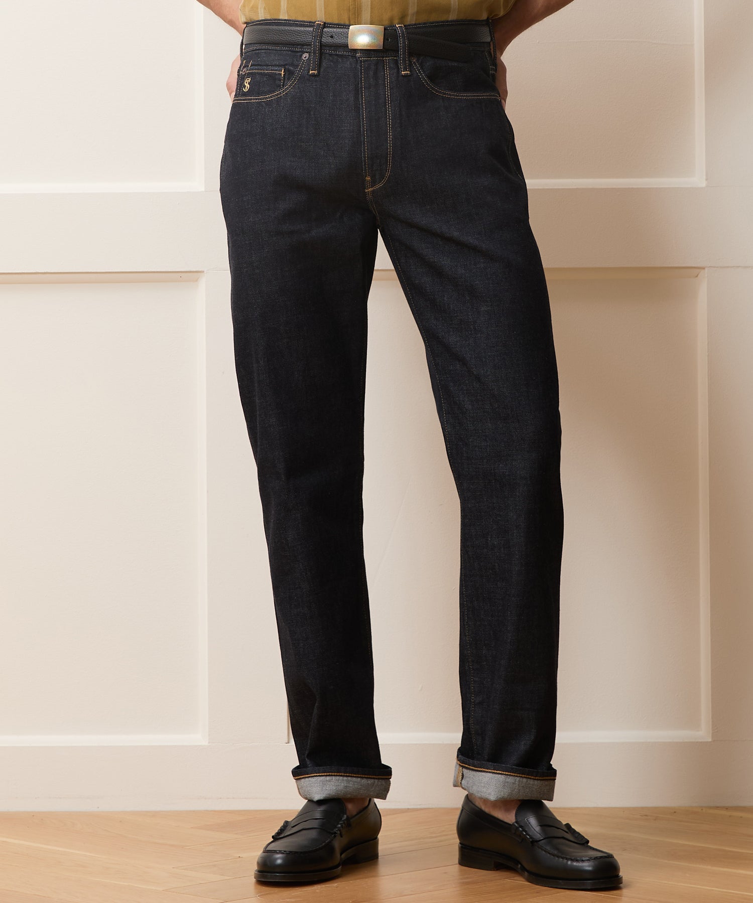 Straight Fit Summerweight Jean in Rinsed Indigo – Todd Snyder