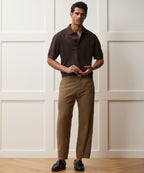 Relaxed Cotton Pique Polo