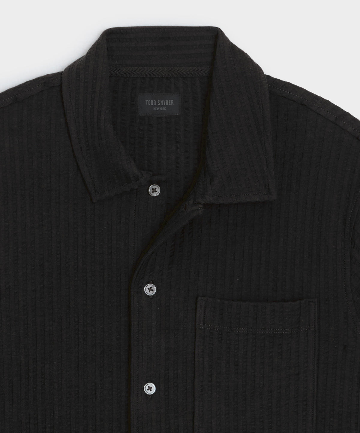 Knit Seersucker Shirt