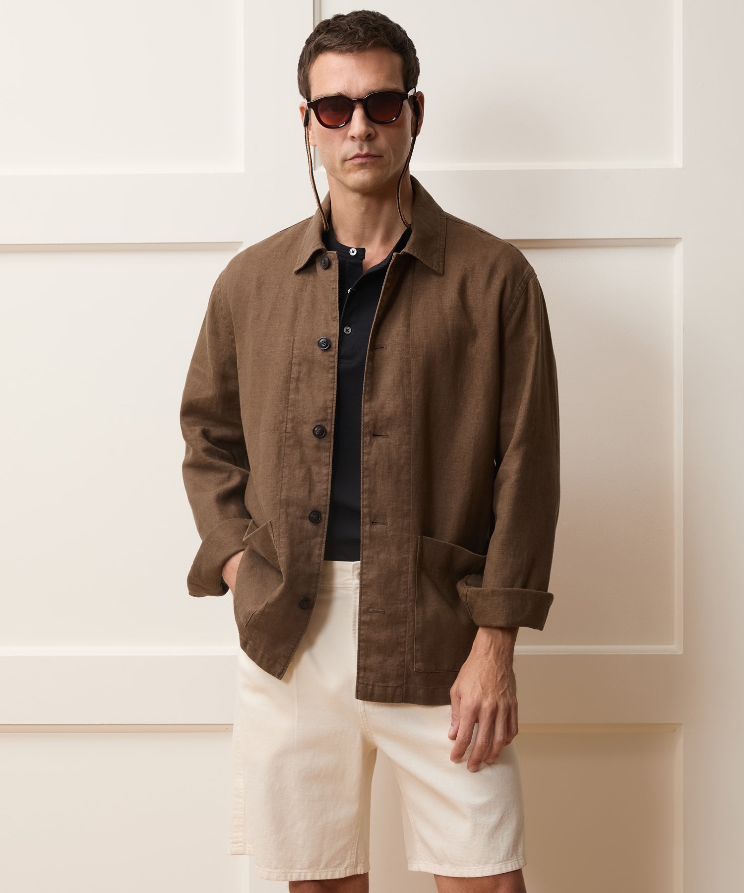 Linen Chore Coat in Cigar – Todd Snyder
