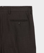 Italian Linen Herringbone Wythe Trouser