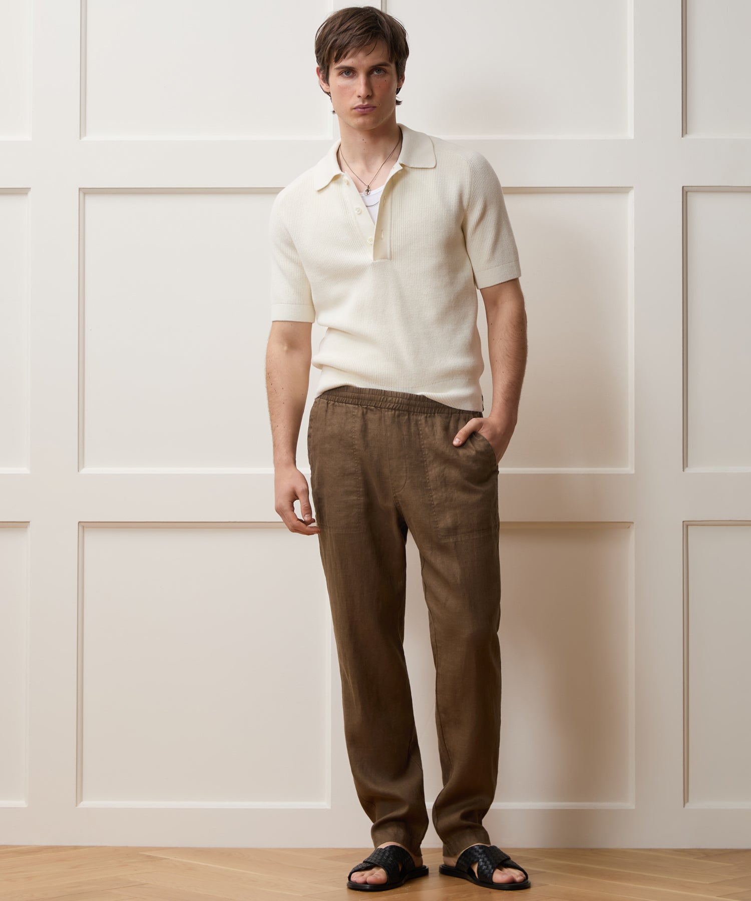 Linen Beach Pant in Hopsack – Todd Snyder