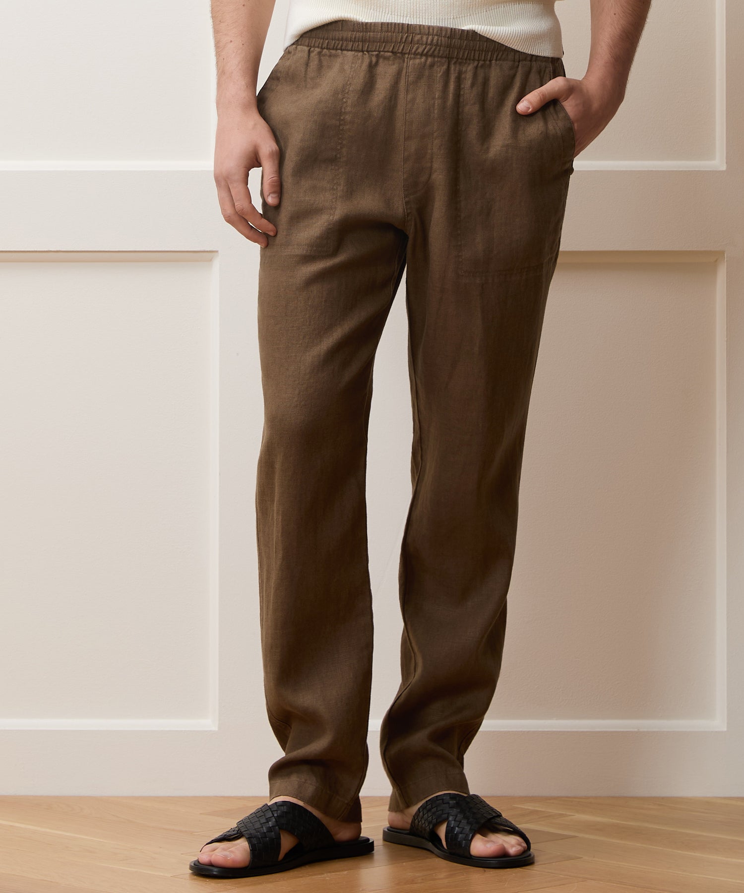 Linen Beach Pant in Hopsack – Todd Snyder