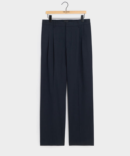Italian Cotton Officer Trouser in Navy – Todd Snyder
