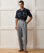 Italian Linen Multi-Stripe Wythe Suit