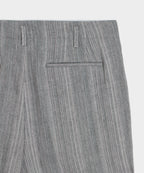 Italian Multi-Stripe Linen Hollywood Trouser