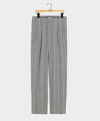 Italian Multi-Stripe Linen Hollywood Trouser