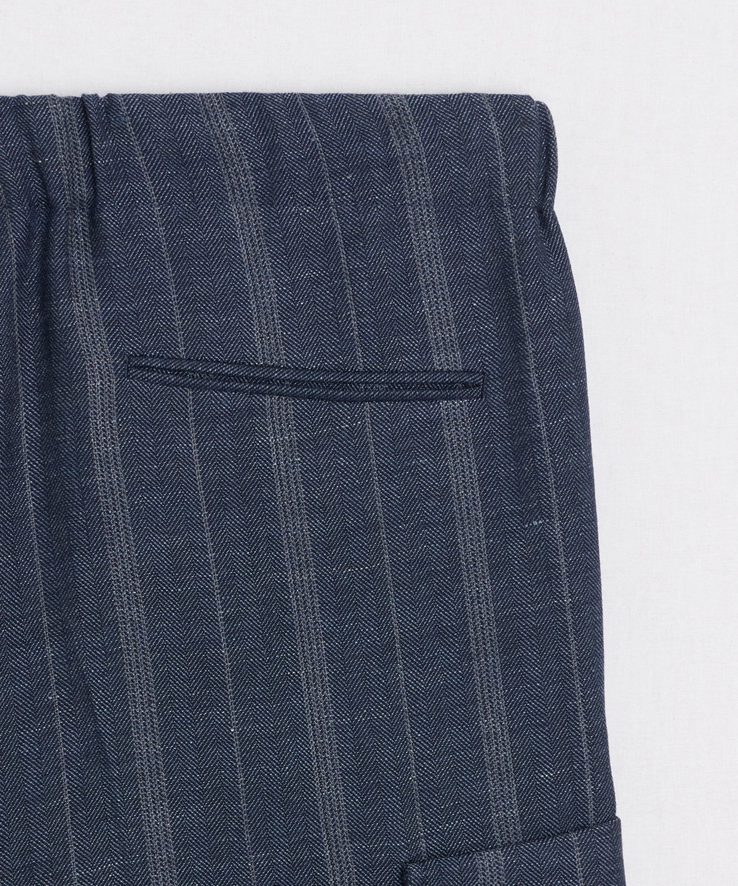 Italian Wool-Linen Cargo Short