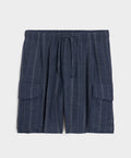 Italian Wool-Linen Cargo Short