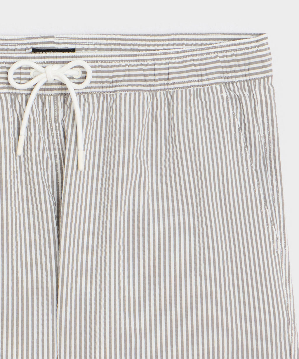 5" Seersucker Montauk Swim Trunk