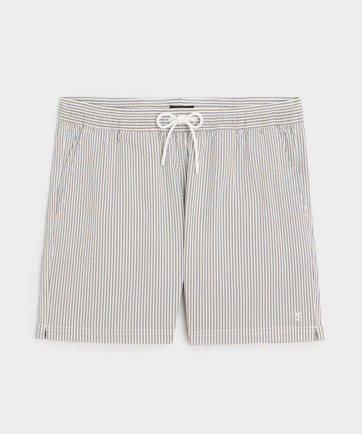 5" Seersucker Montauk Swim Trunk