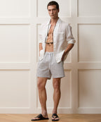 5" Seersucker Montauk Swim Trunk