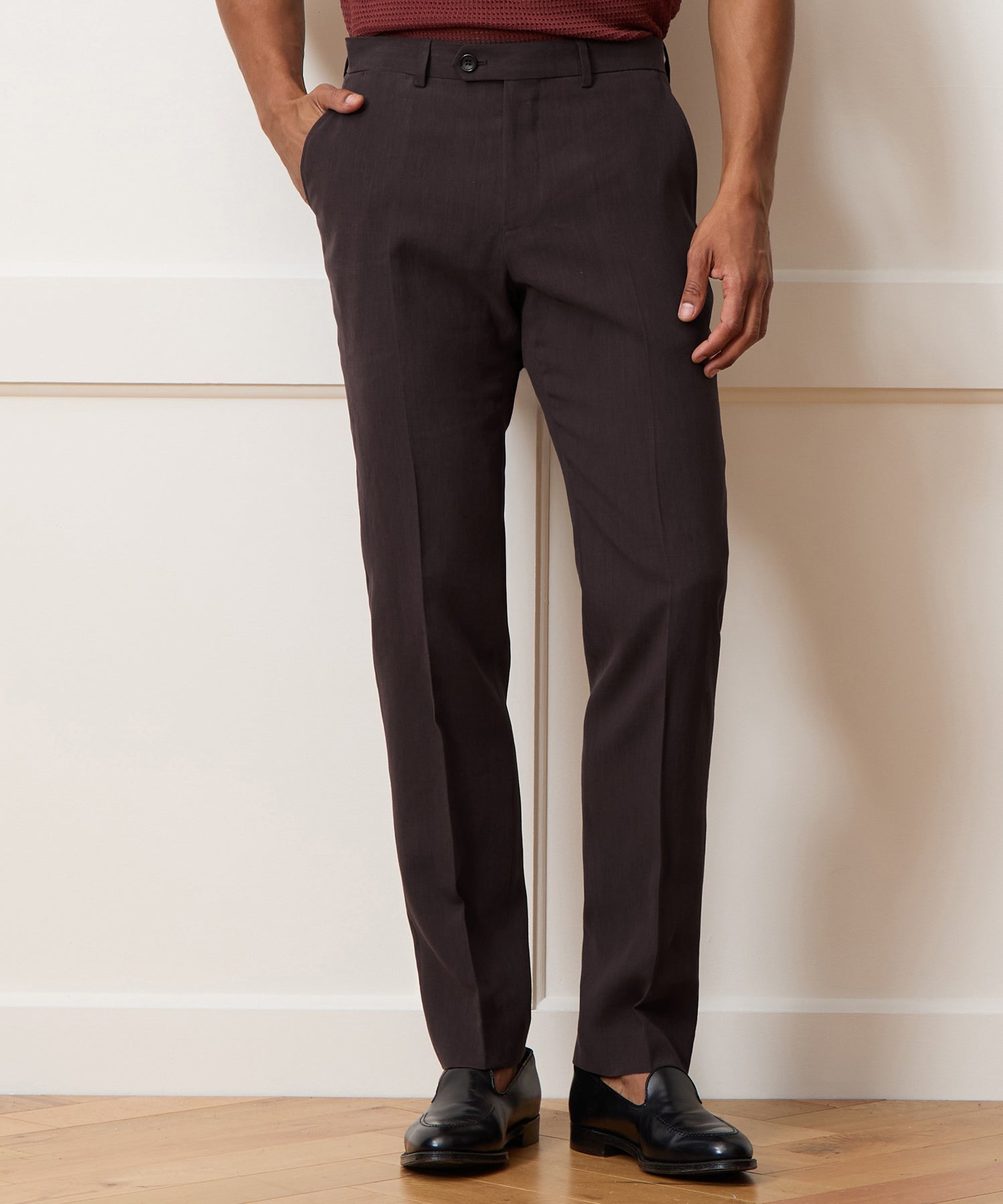 Italian Sueded Linen Sutton Suit
