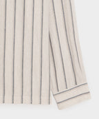 Striped Linen Popover Shirt