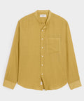 Voile Band Collar Big Shirt