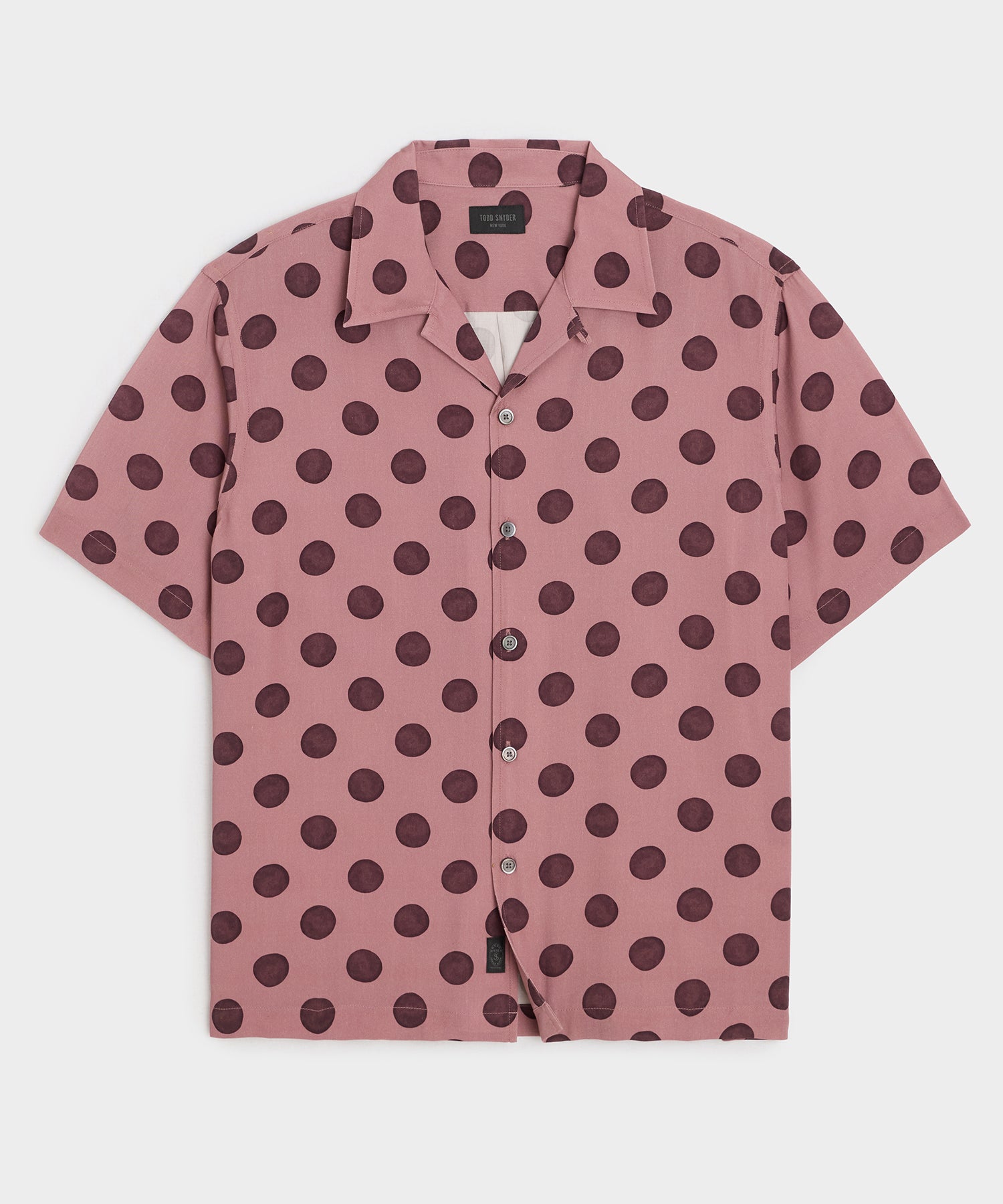 Polka Dot Capri Shirt in Navy – Todd Snyder