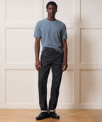 Straight Fit Japanese Selvedge Stretch Jean in Indigo