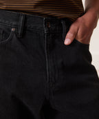 Relaxed Fit Jean in Black