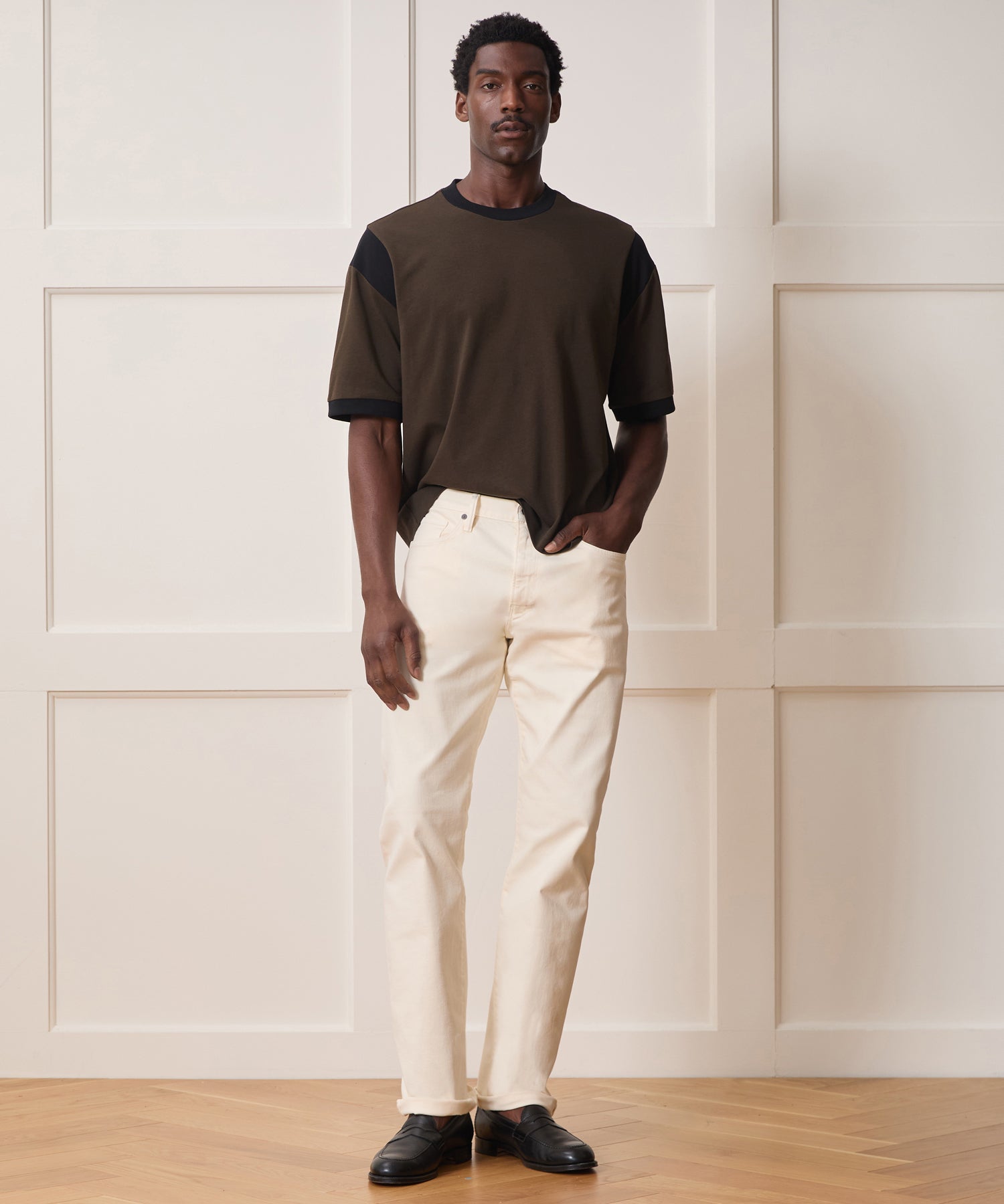 Vintage Straight Fit 5-Pocket Chino in Canvas – Todd Snyder