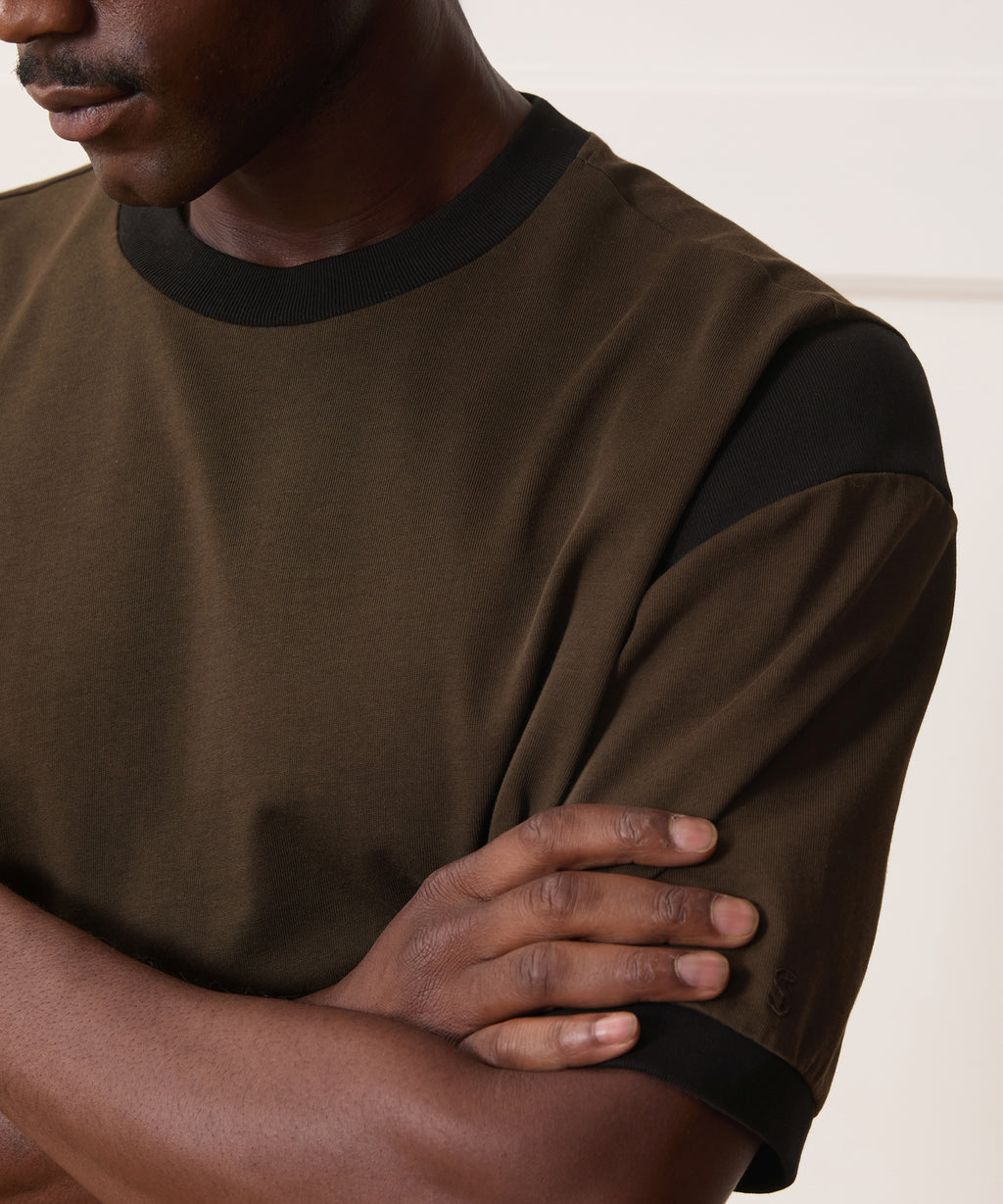 Collegiate Jersey Ringer Tee