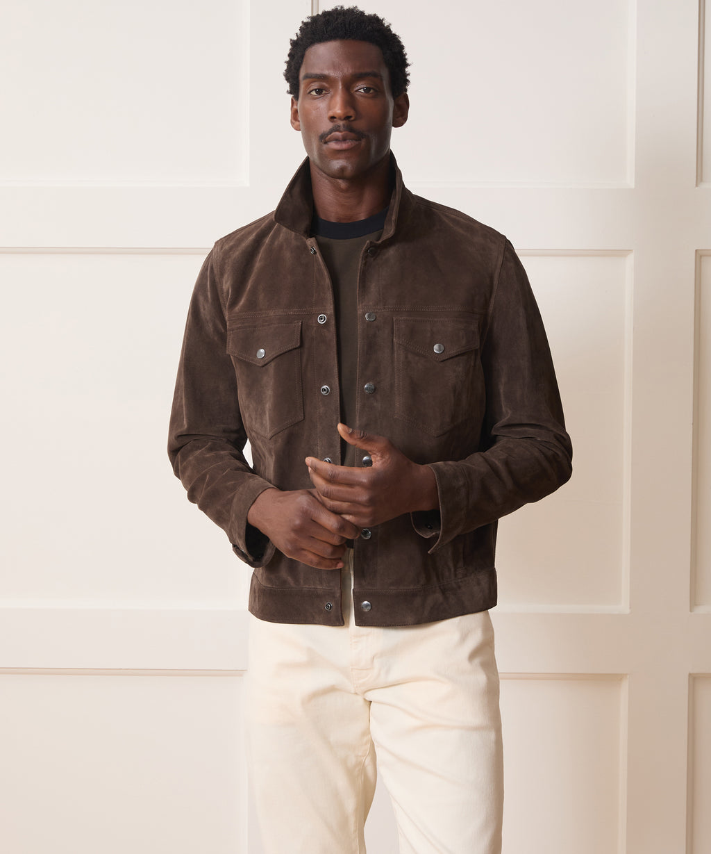 Italian Suede Dylan Jacket