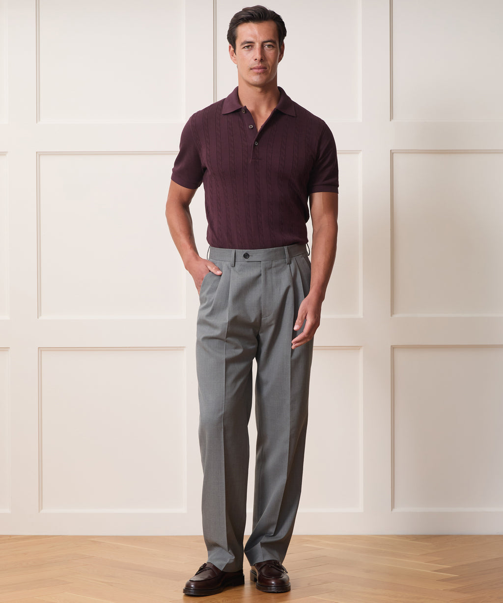 Relaxed Italian Gabardine Sutton Suit