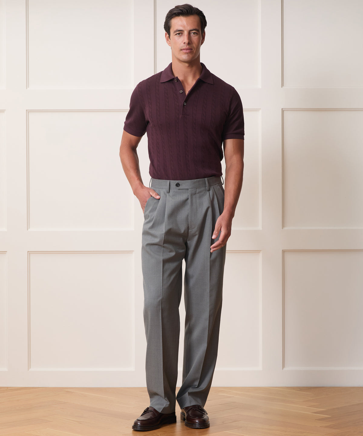 Relaxed Italian Gabardine Sutton Suit
