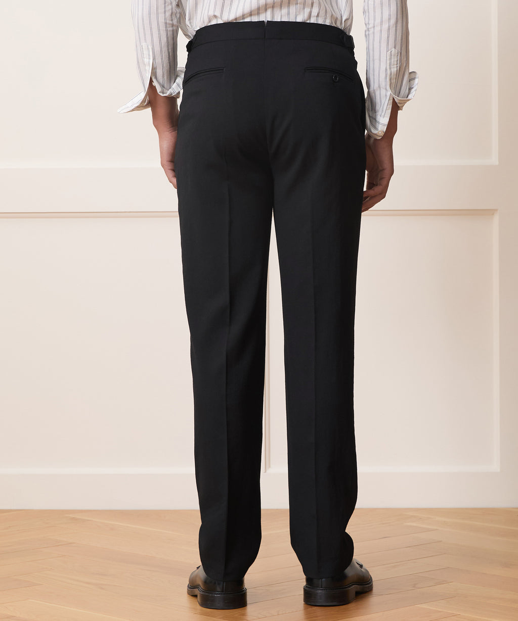 Italian Gabardine Side Tab Trouser