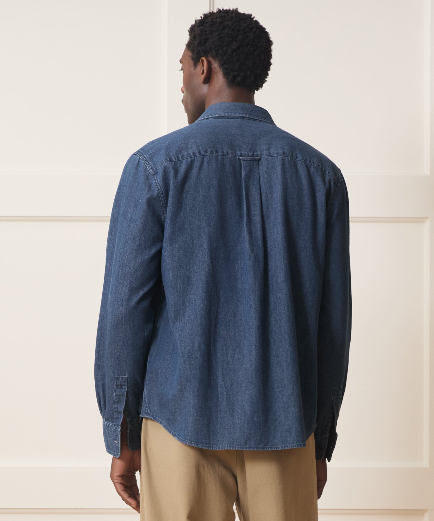 Alps Shirt in Indigo – Todd Snyder