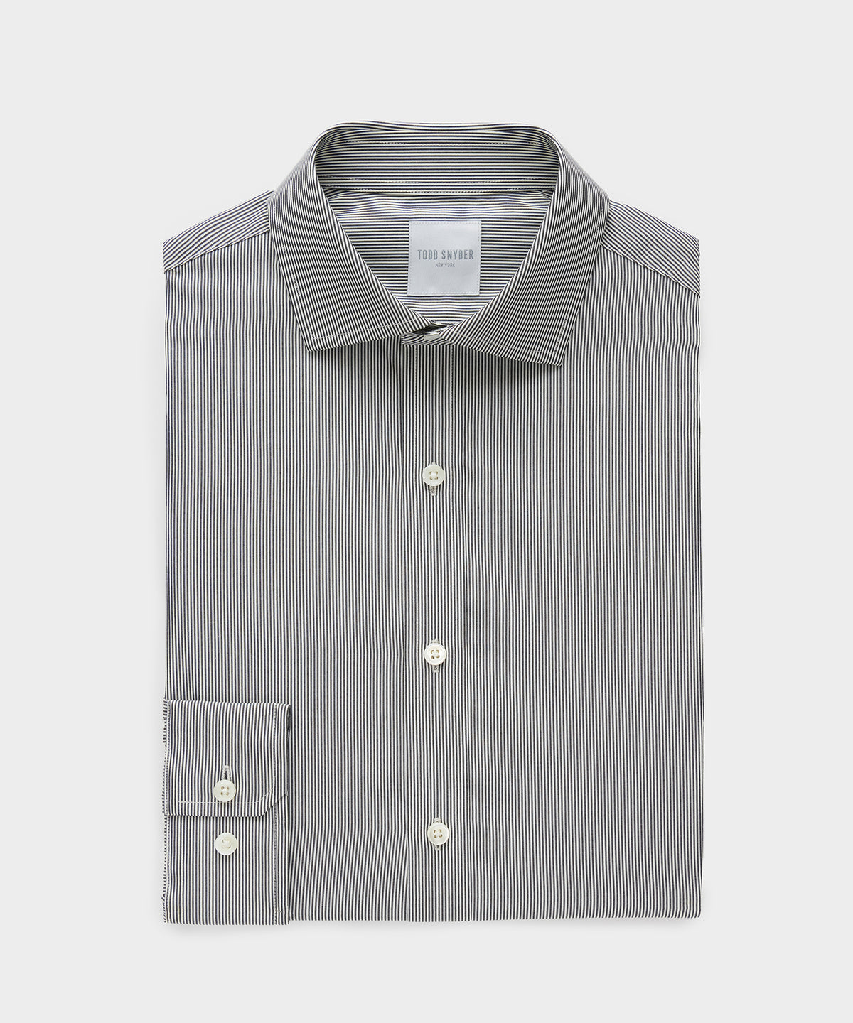 Cotton Spread Collar Dress Shirt