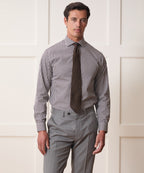 Cotton Spread Collar Dress Shirt