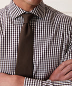 Cotton Spread Collar Dress Shirt