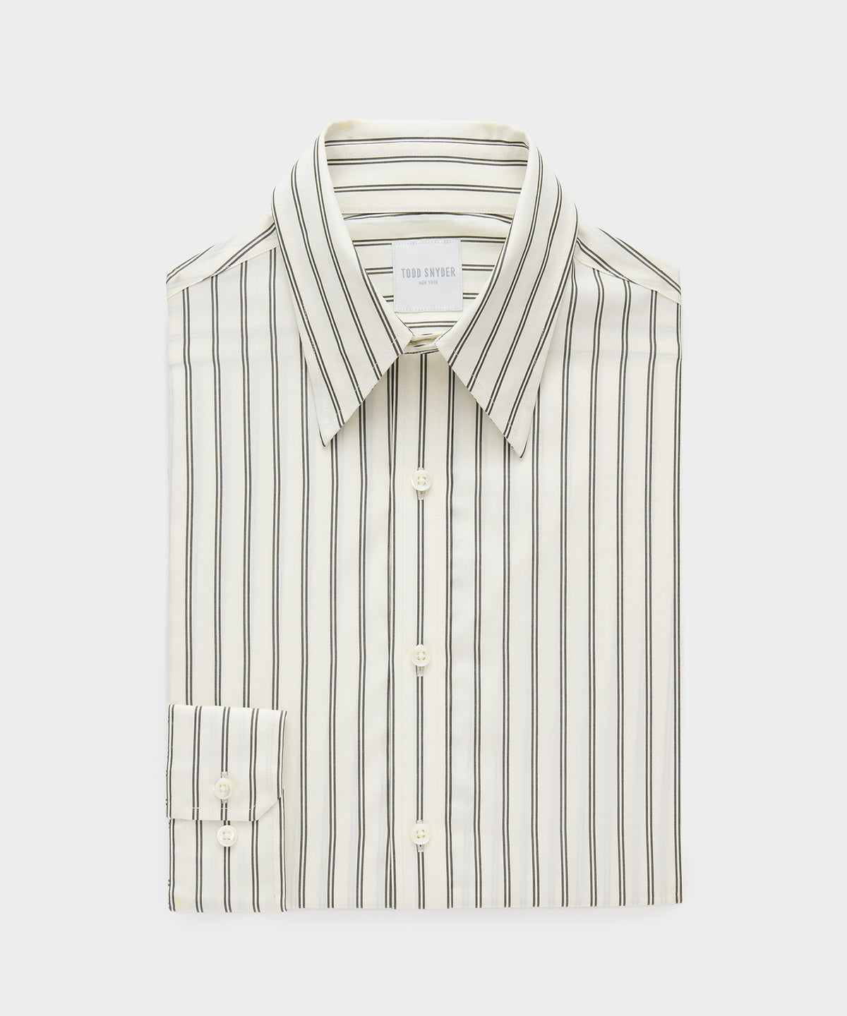 Poplin Long Point Collar Dress Shirt