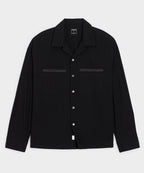 Embroidered Camp Collar Shirt
