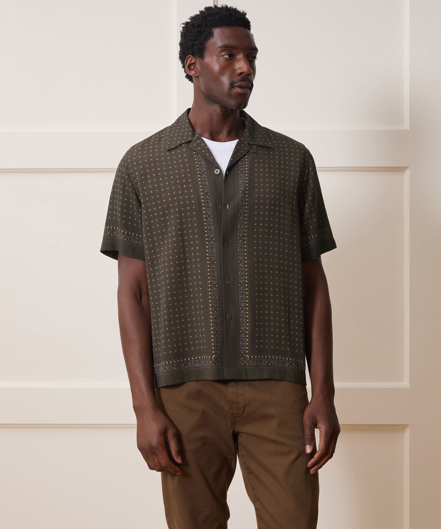 Capri Shirt in Olive – Todd Snyder