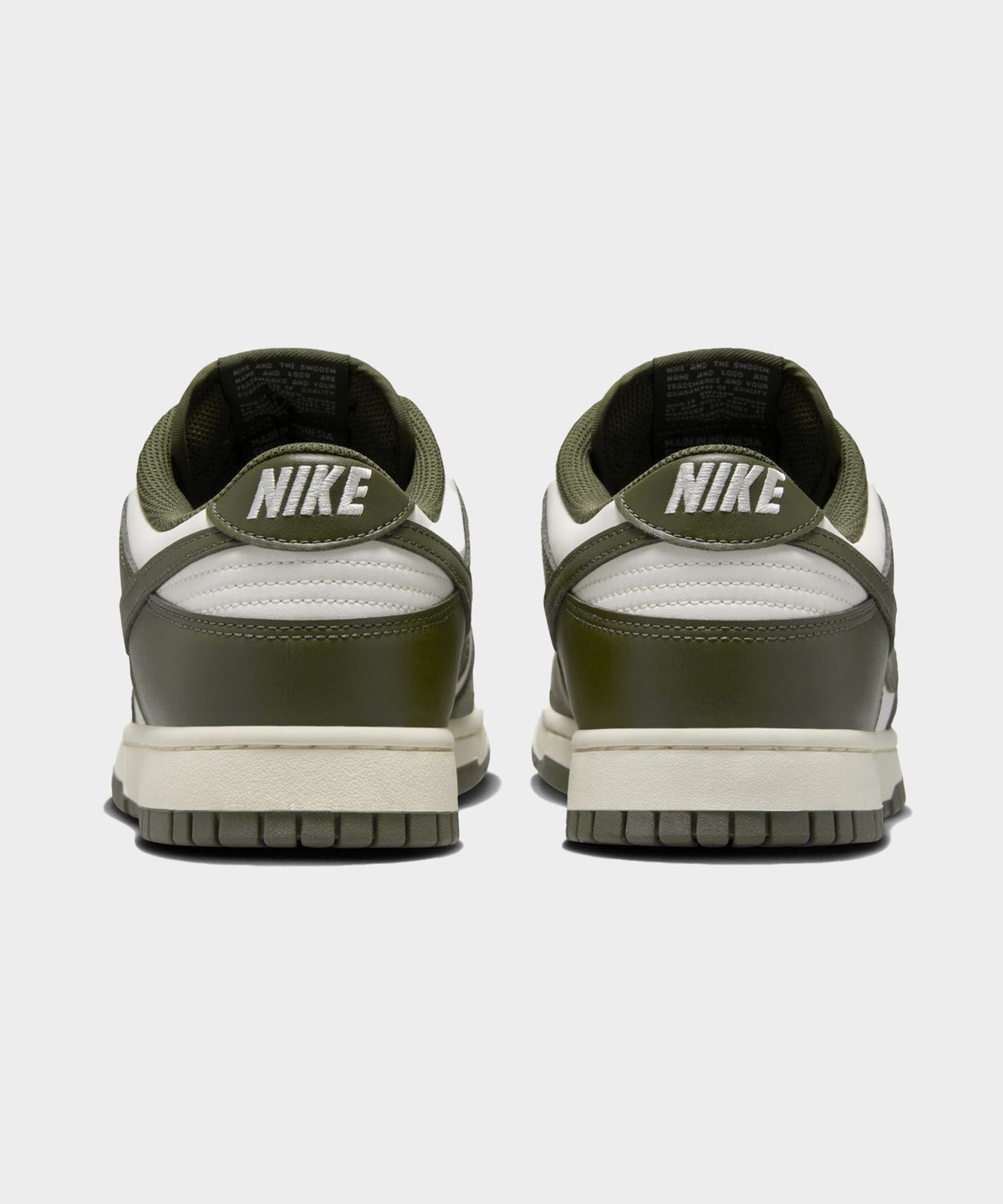 Nike Dunk Low Retro in Pale Ivory + Cargo Khaki
