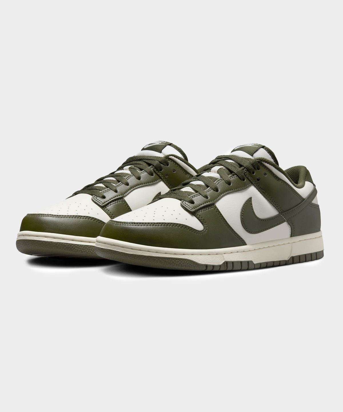Nike Dunk Low Retro in Pale Ivory + Cargo Khaki