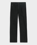 Straight Fit Lightweight Japanese Selvedge Jean in Dark Charcoal