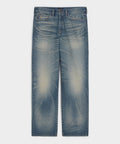 Relaxed Fit Jean in Worn Dark Indigo