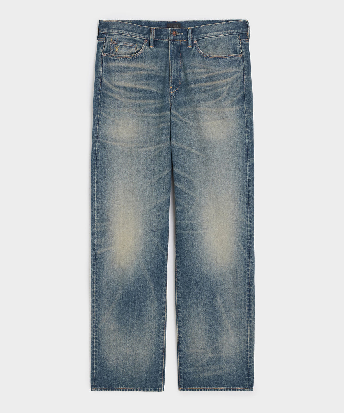 Relaxed Fit Jean in Worn Dark Indigo