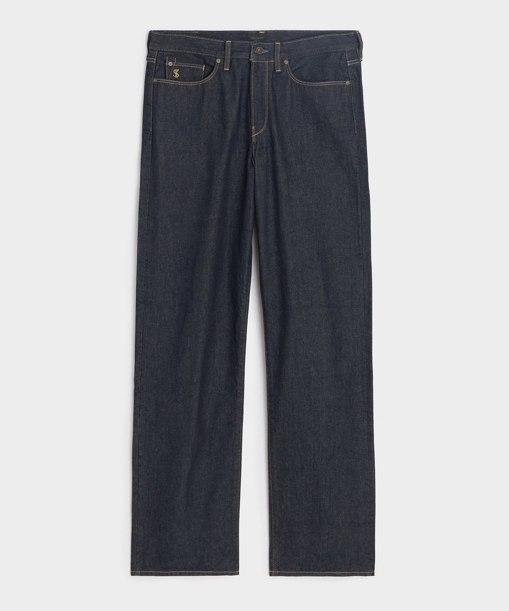 Relaxed Fit Jean in Indigo Rinse