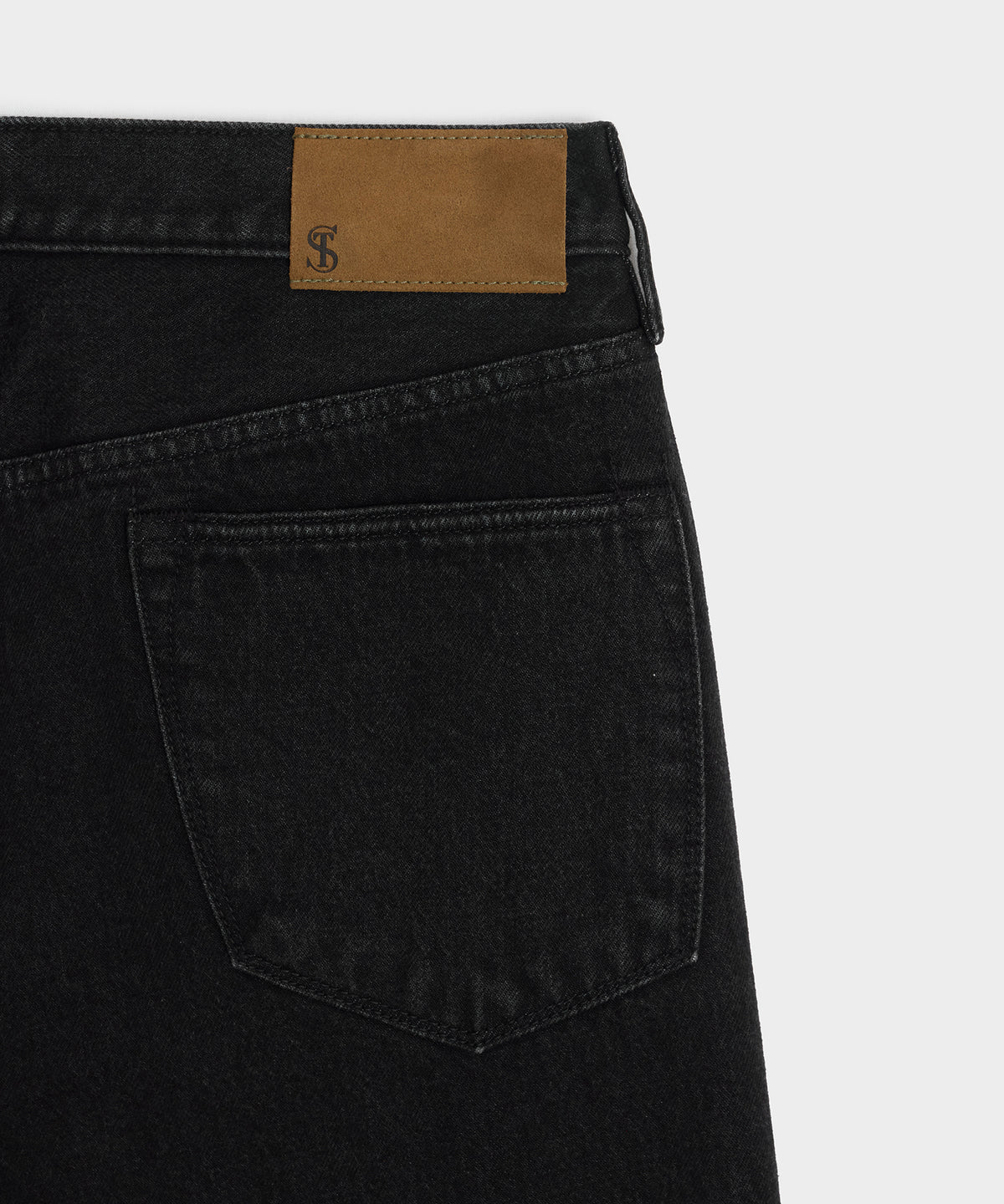 Relaxed Fit Jean in Black