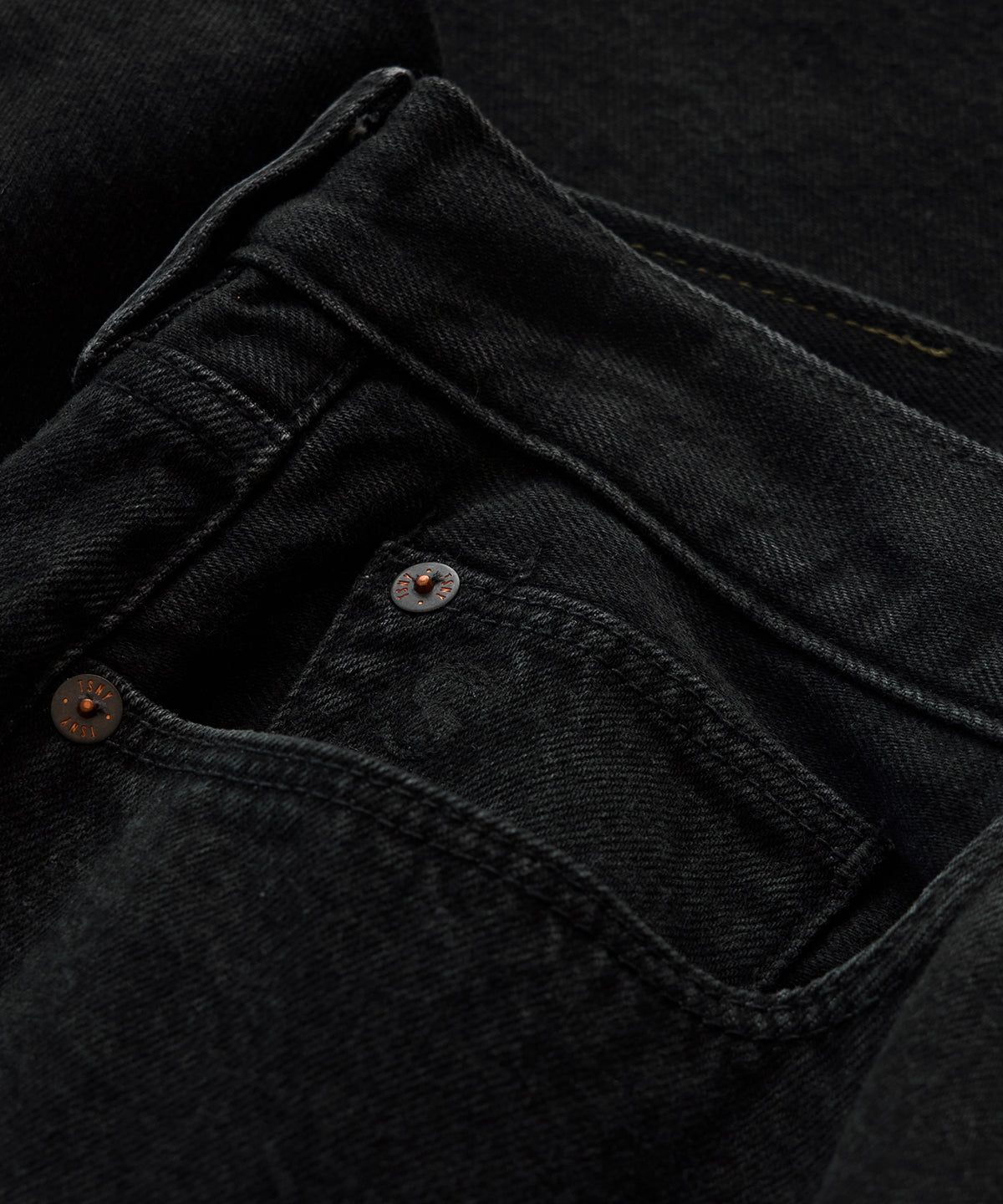 Relaxed Fit Jean in Black