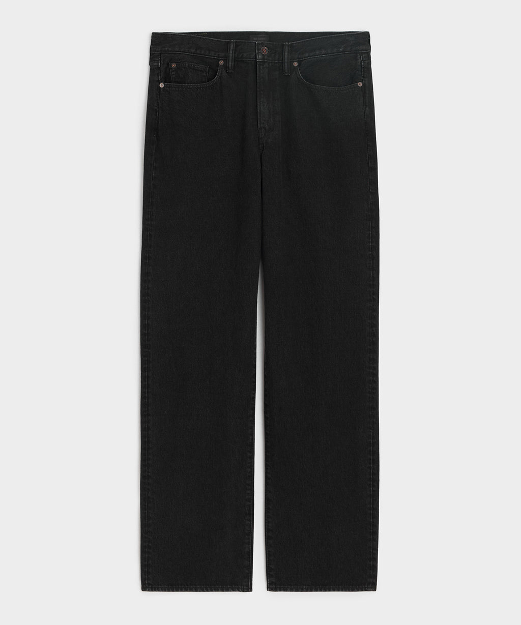 Relaxed Fit Jean in Black