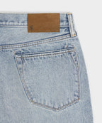 High-Rise Slim Fit Jean in Light Indigo