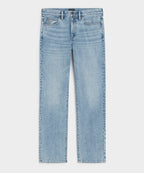 Straight Fit Jean in Washed Blue