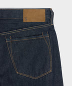 Straight Fit Jean in Indigo Rinse