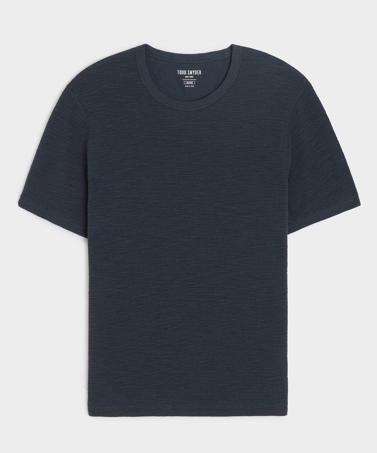 Lightweight Mini Waffle Tee