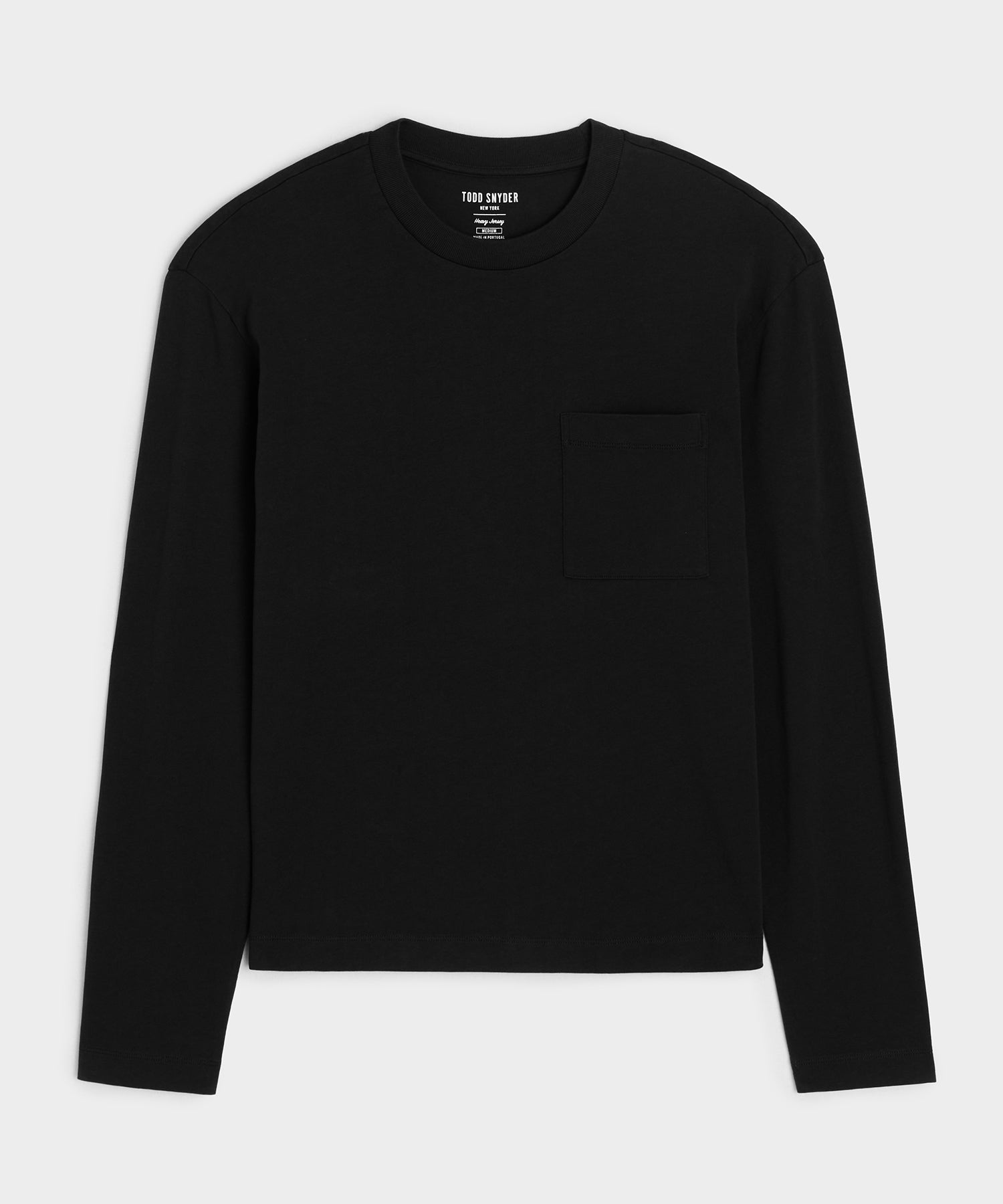 トップス RAW MELANGE COTTON JERSEY Layered T Boxy Jersey Tee in Espresso Bean – Todd Snyder